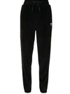 Adidas Originals Sst Striped Jersey Track Pants In Grey