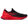 Nike Epic React Flyknit 2 Men's Running Shoe In Black/red