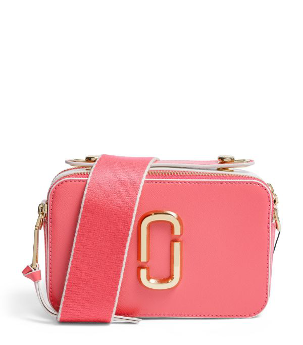 Marc Jacobs The Sure Shot Large Hot Pink Leather Cross-body Bag | ModeSens