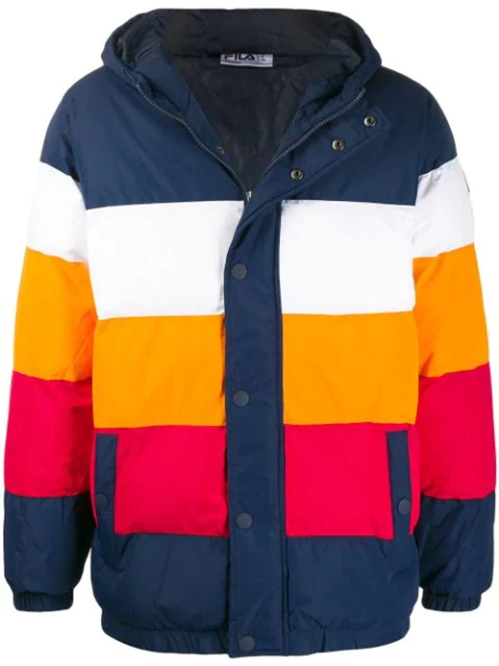 Fila Puffer Jacket Fila Colour Block Jacket Fila Men's Giovanni