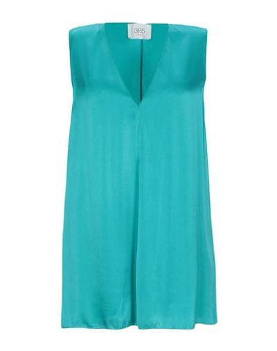 Jucca Tops In Turquoise