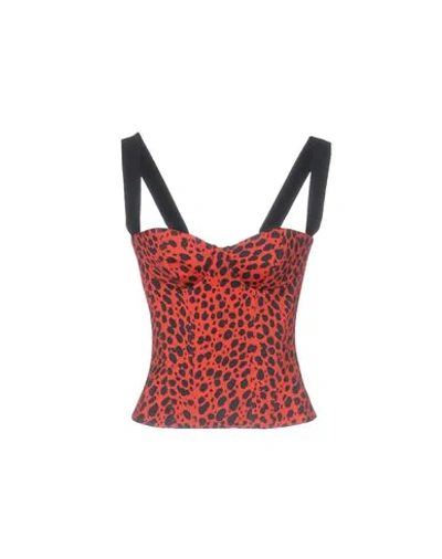 Fausto Puglisi Top In Red