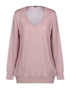 Malo Cashmere Blend In Pale Pink