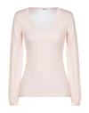 Malo Cashmere Blend In Light Pink