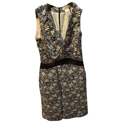 Pre-owned Celine Silk Mid-length Dress In Other