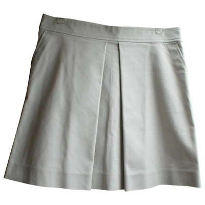 Pre-owned Celine Mini Skirt In Grey