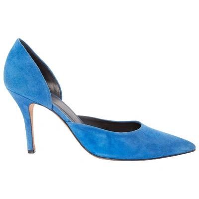 Pre-owned Celine Heels In Blue