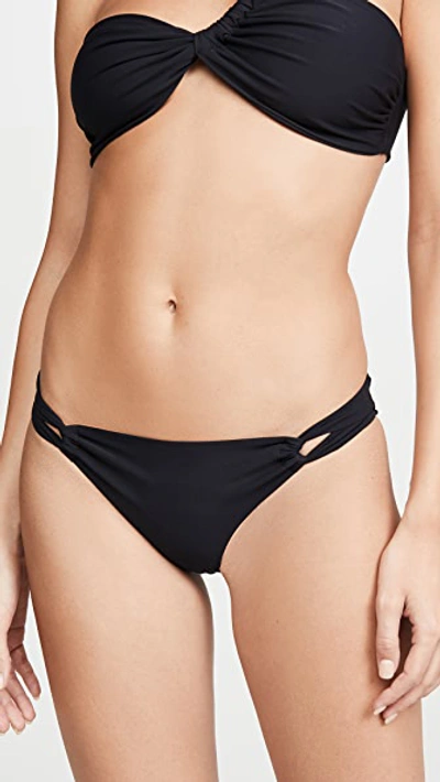 Sara Cristina Narcissus Bikini Bottoms In Black