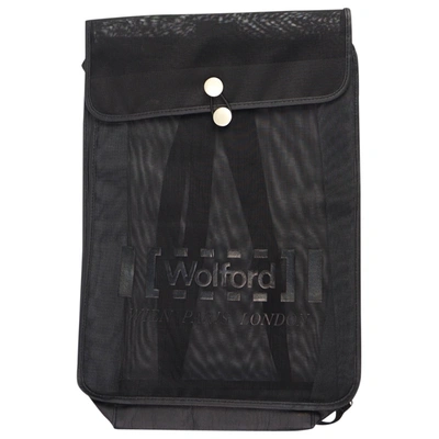 Pre-owned Wolford Backpack In Black