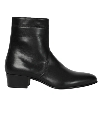 Carvil Black Shiny Dylan Boots