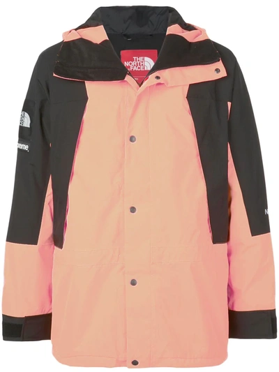 Supreme Tnf Mountain Light Jacket In Orange