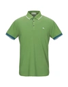 Etro Polo Shirts In Light Green