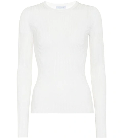 Gabriela Hearst Margret Cashmere And Silk Top In White