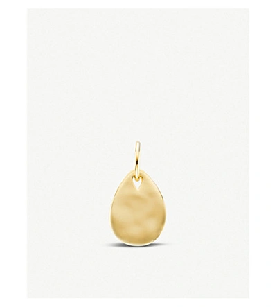 Monica Vinader Ziggy Mini 18ct Yellow-gold Plated Pendant