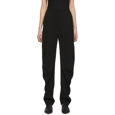 Totême Toteme Black Barro Trousers In 200 Black