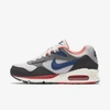 Nike Air Max Correlate Low-top Sneakers In Neutral Grey,charcoal,anthracite,dark Royal Blue