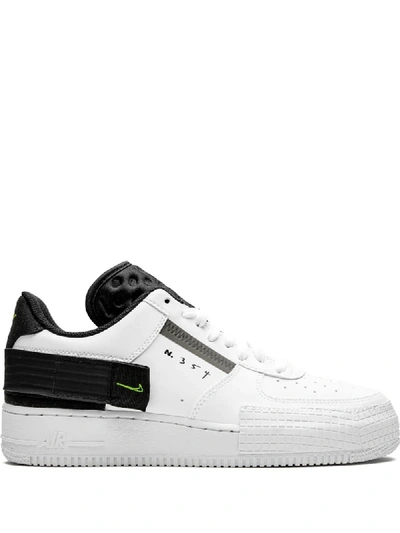 Nike Men's Af1-type Low-top Sneakers In White