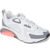 Nike Women's Air Max 200 Low-top Sneakers In Pure Platinum/ White-cool Grey