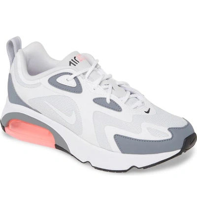 Nike Women's Air Max 200 Low-top Trainers In Pure Platinum/ White-cool Grey