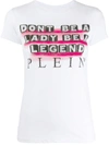Philipp Plein Legend Print T-shirt In White