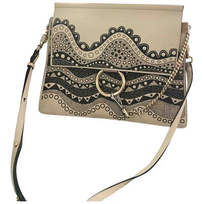 Pre-owned Chloé Faye Leather Handbag