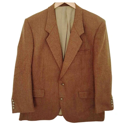 Pre-owned Dior Brown Wool Jacket