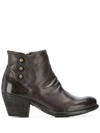 Officine Creative Boots Giselle/006 In Ebony