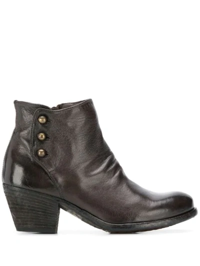 Officine Creative Boots Giselle/006 In Ebony