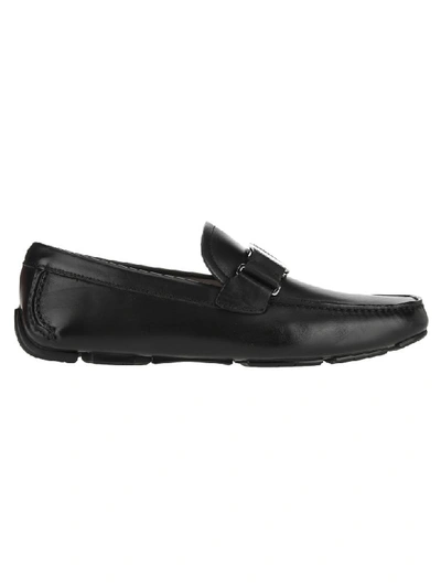 Ferragamo Sardegna Loafers In Black