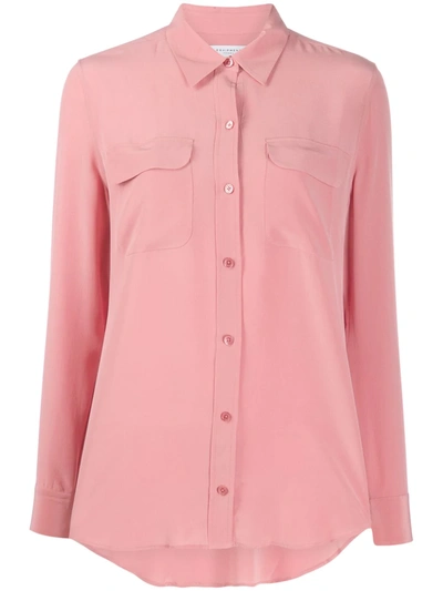 Equipment Pocket Shirt In Dustyrose Rosa