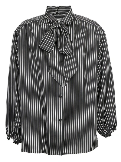 Balenciaga Shirt In Black/white