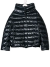 Herno Teen Classic Puffer Jacket In Blue