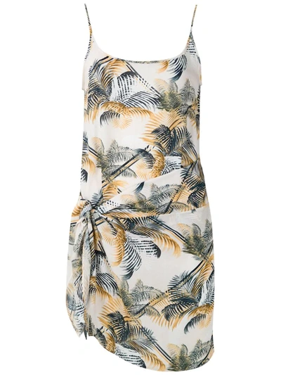 Track & Field Verão Printed Dress In Black