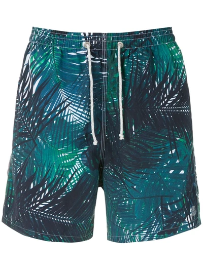 Track & Field Beach Swim Shorts In Blue