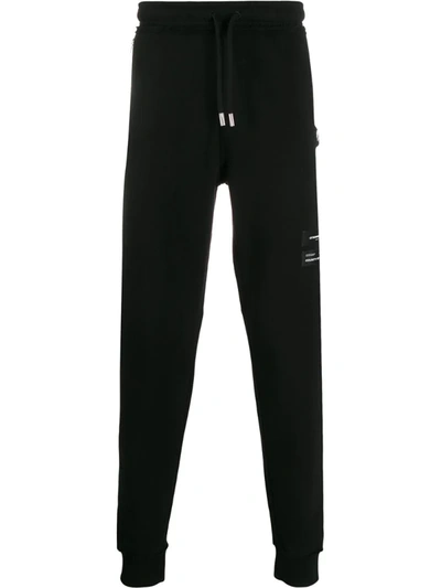 Marcelo Burlon County Of Milan Otromundo Logo Patch Track Trousers In Black
