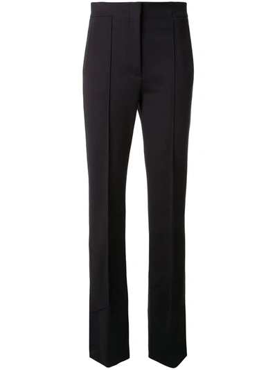 Dorothee Schumacher High Rise Trousers In Blue