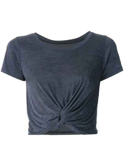 Track & Field Thermodry Cropped T-shirt In Blue