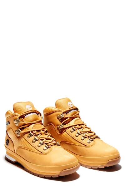 Timberland Euro Hiker Boot In Wheat Nubuck