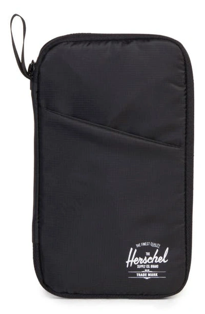 Herschel Supply Co Travel Wallet In Black