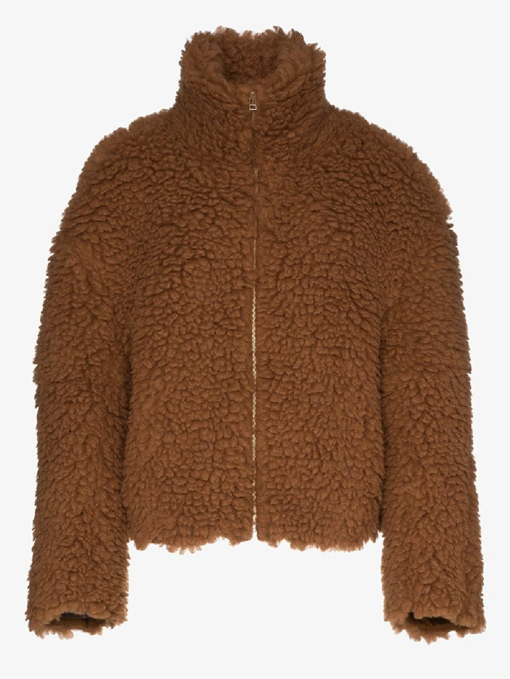 Eckhaus Latta 'yeti' Fleecejacke In Brown | ModeSens