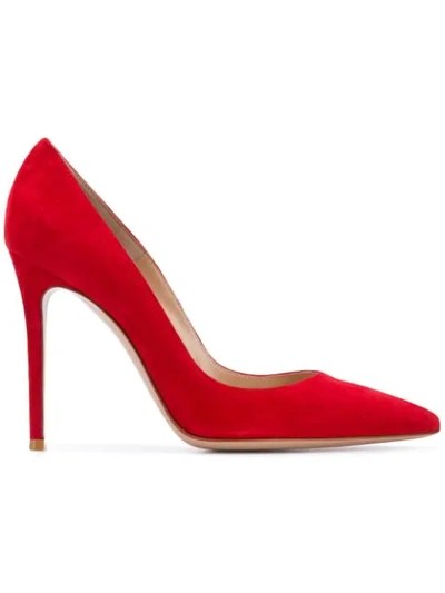 Gianvito Rossi High-heeled Pumps In Red