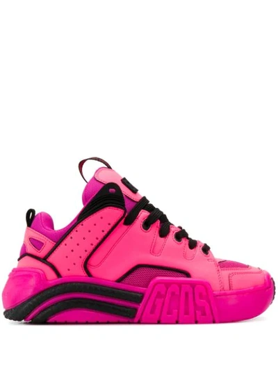 Gcds Big G Sneakers In Fuchsia