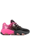 Ash Extasy Gradient-effect Sneakers In Fuchsia