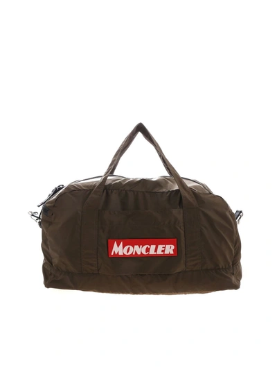 Moncler Nivelle Handbag In Army Green Color