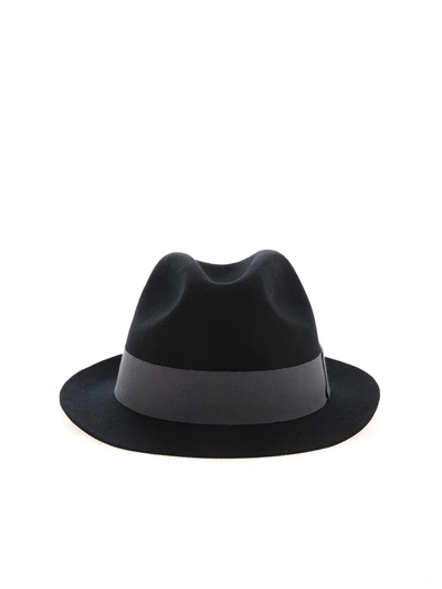 Paul Smith Trilby Hat In Black