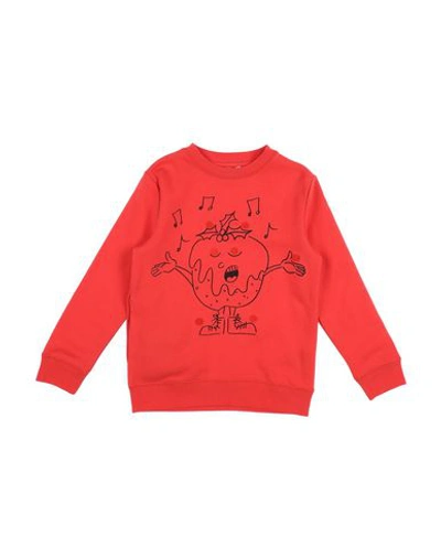 Stella Mccartney Kids' Christmas Insert Sweatshirt In Red