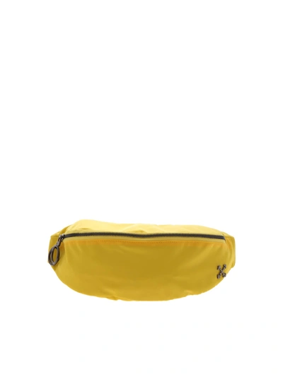 Off-white Nylon Fanny Pack In Yellow