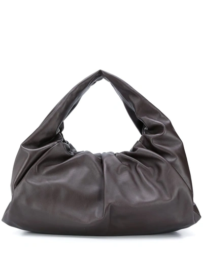 Bottega Veneta Brown The Shoulder Pouch Large Leather Bag