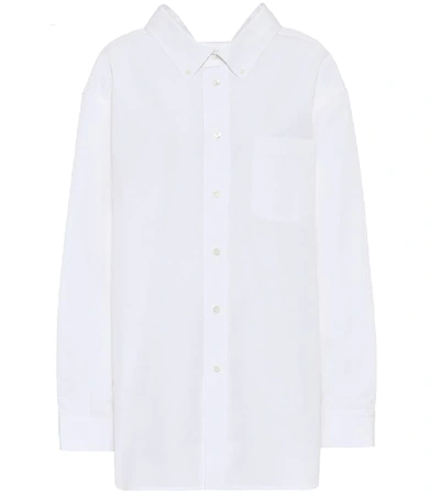 Balenciaga Swing Cotton Shirt In White