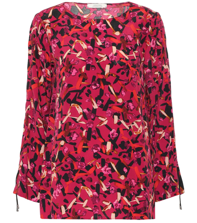Dorothee Schumacher Daydream Meadow Printed Blouse In Multi Colour